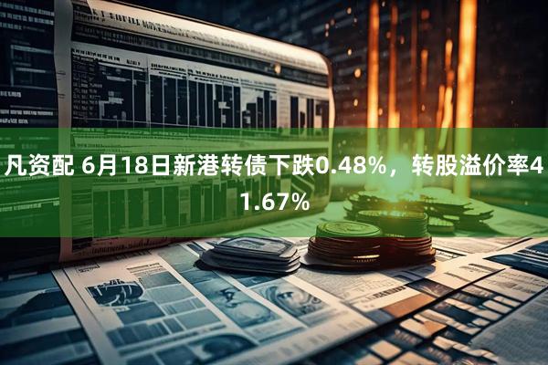 凡资配 6月18日新港转债下跌0.48%，转股溢价率41.67%