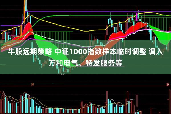 牛股远期策略 中证1000指数样本临时调整 调入万和电气、特发服务等